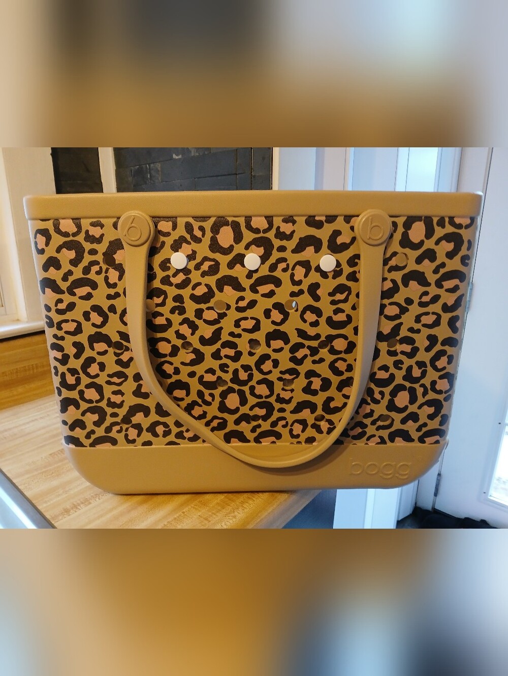 Bogg Bag NWT Large Traditional Leopard Print Tote - Picture 6 of 8